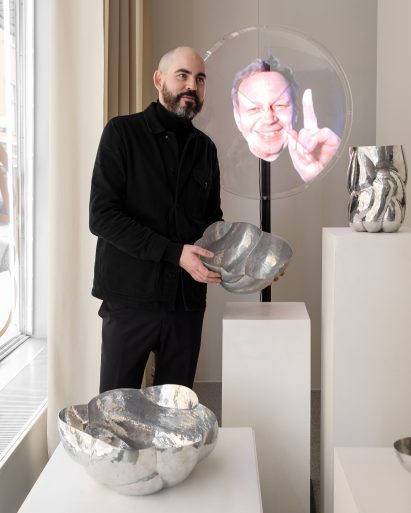 Tom Dixon hologram at Bukowskis