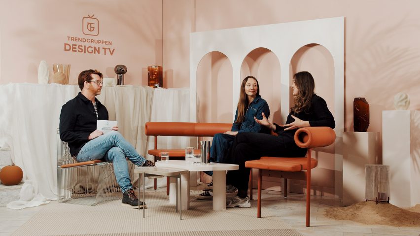 ASKA architects being interviewed by Stefan Nilsson