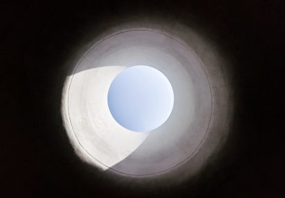 A circular skylight