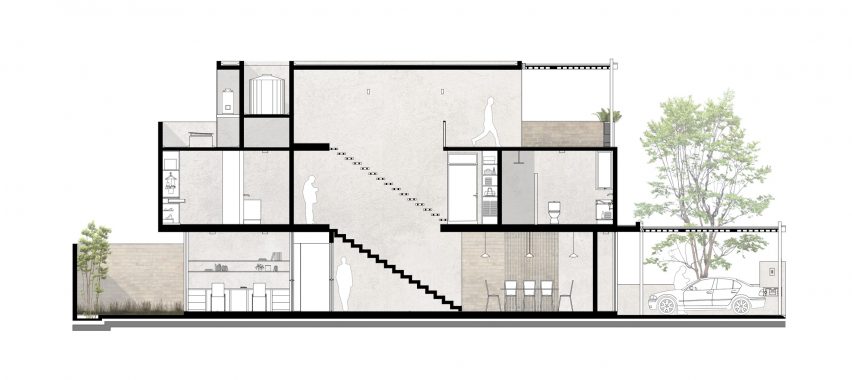 Plans for Yavia House