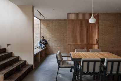 Interior of Yavia House in Mexico