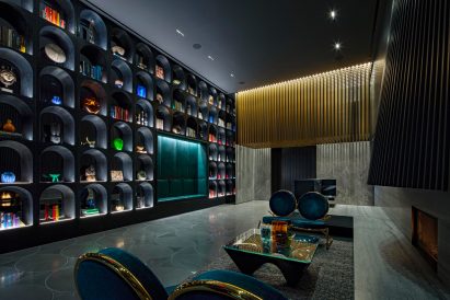 Lobby of 130 William by David Adjaye