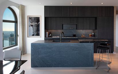 Kitchen of 130 William by David Adjaye