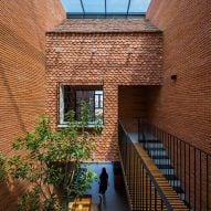 Interior of 2HIEN house in Vietnam by CTA