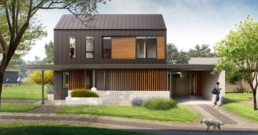3D-printed houses in Austin, Texas