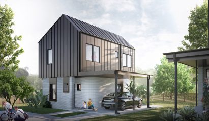 3Strands developed the Austin houses