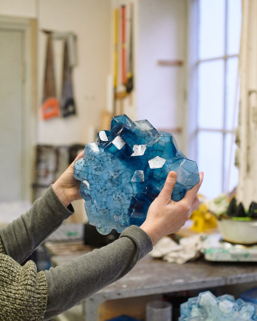 Architectural Glass Fantasies by Stine Bidstrup in The Mindcraft Project