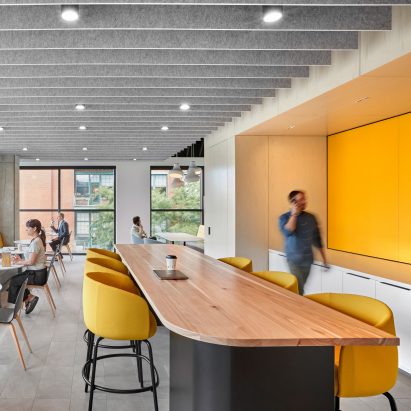 Atria pendant lamps by Meteor Lighting
