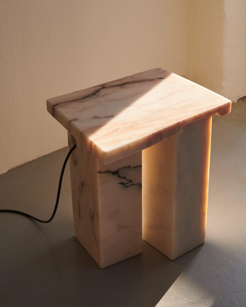 Bedside Table by Bahraini-Danish in the Mindcraft Project exhibition