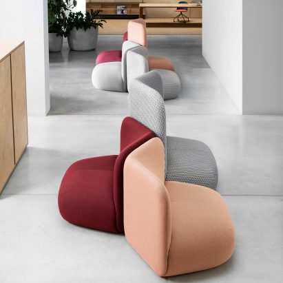 Botera seating collection by E-ggs for Miniforms