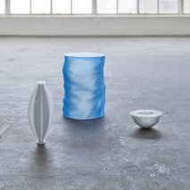 Ctenophora Vase, Morning Dip Side Table and Echinoidea Bowl by ninetyoneninetytwo for The Mindcraft Project 2021