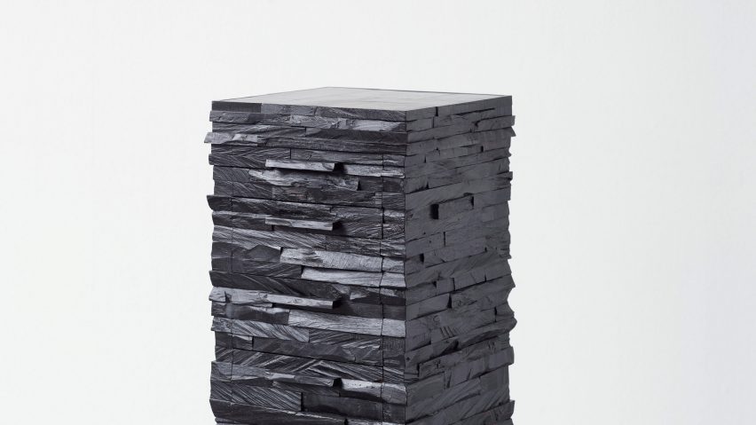Detail of Ebano cabinet by Rasmus Fenhann for The Mindcraft Project