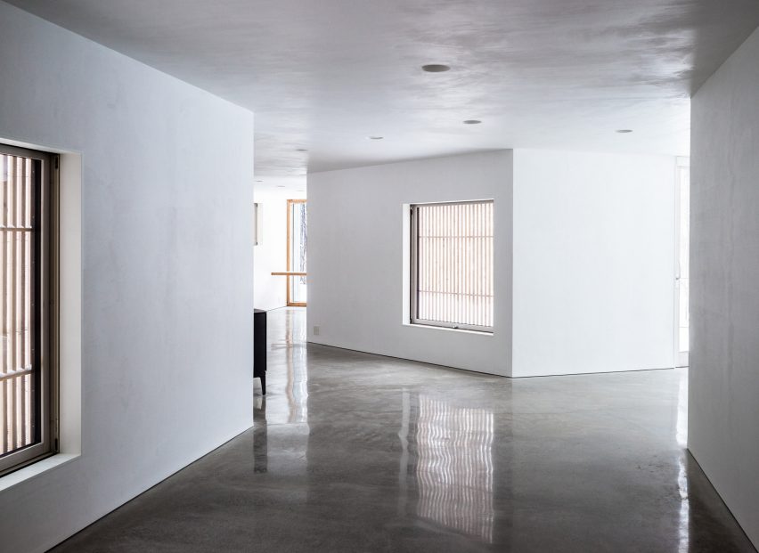 Interior view of shared spaces