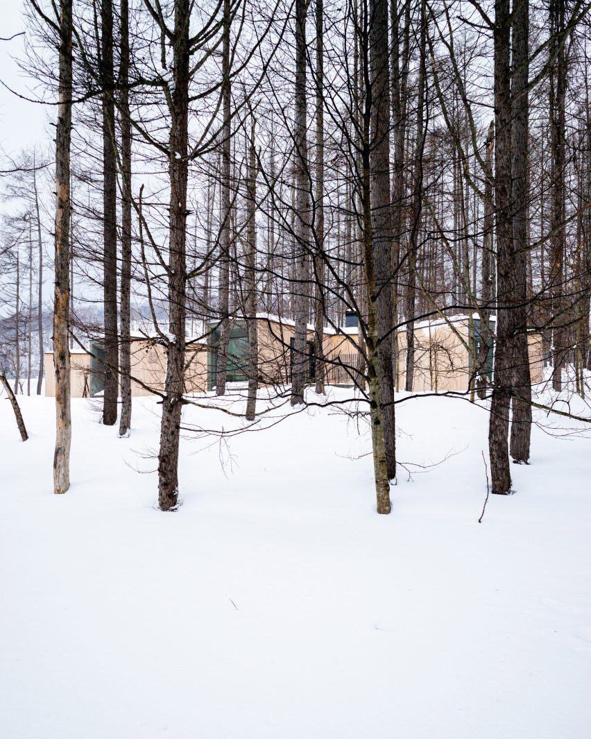 Design nestled in the snow