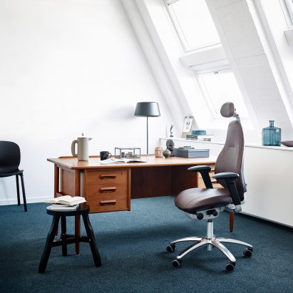 RH Mereo desk chair by Flokk and Veryday
