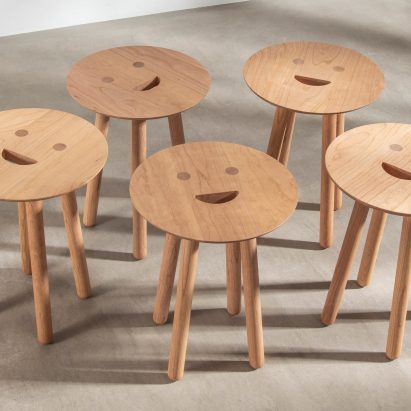Smile Stool by Jaime Hayon for Benchmark