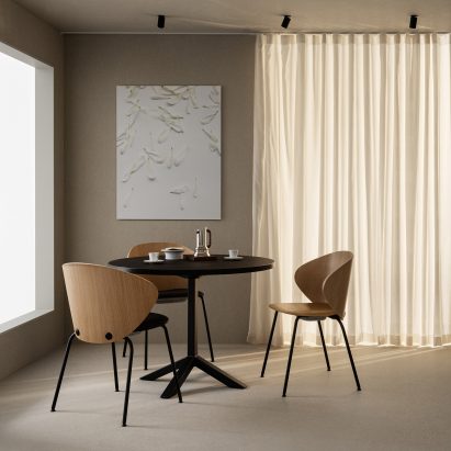 Trioo chairs by Johannes Foersom and Peter Hiort-Lorenzen for Lammhults