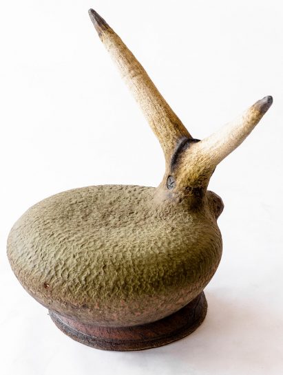 Andile Dyalvane's clay chairs