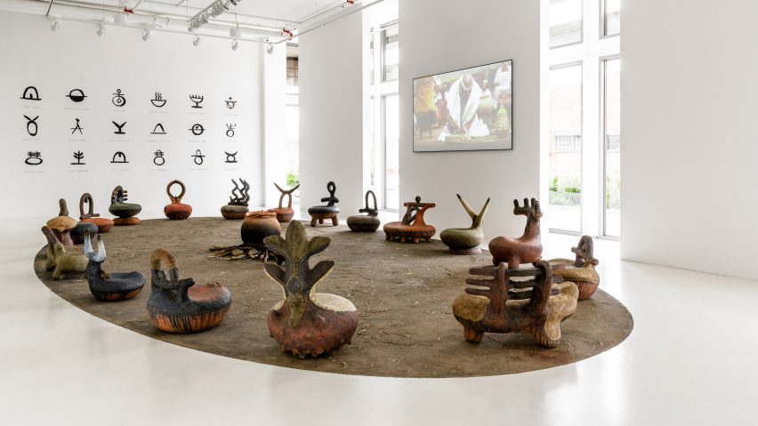The iThongo exhibition on show at Southern Guild