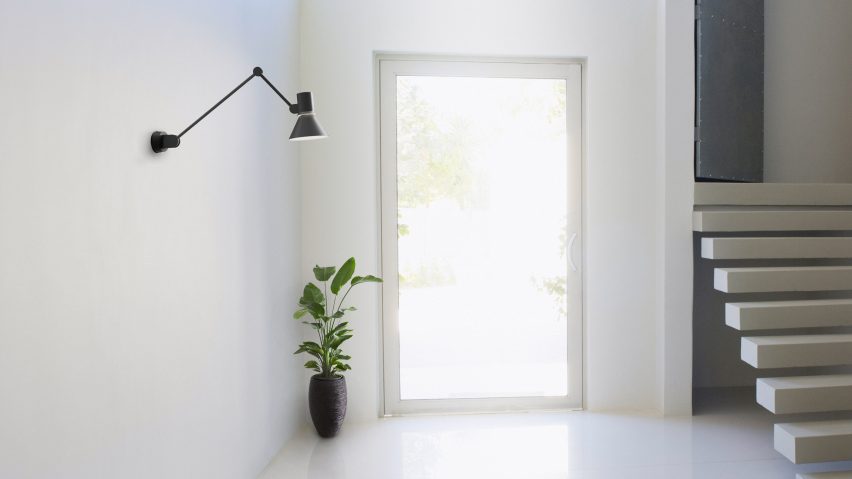 Black Type 80 W3 by Anglepoise in a hallway