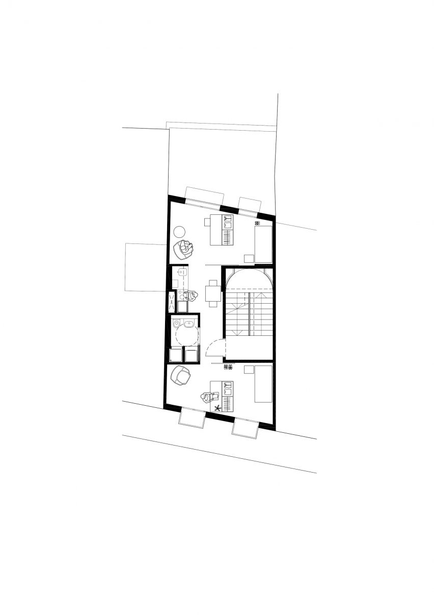 Second floor plan