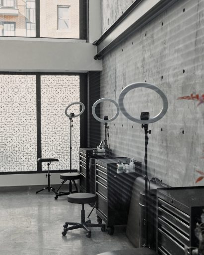 Tattoo parlour in New York