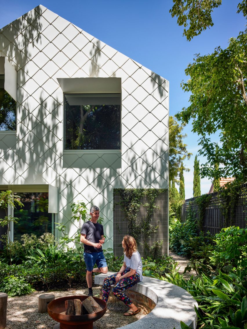The garden is an extension of the living space