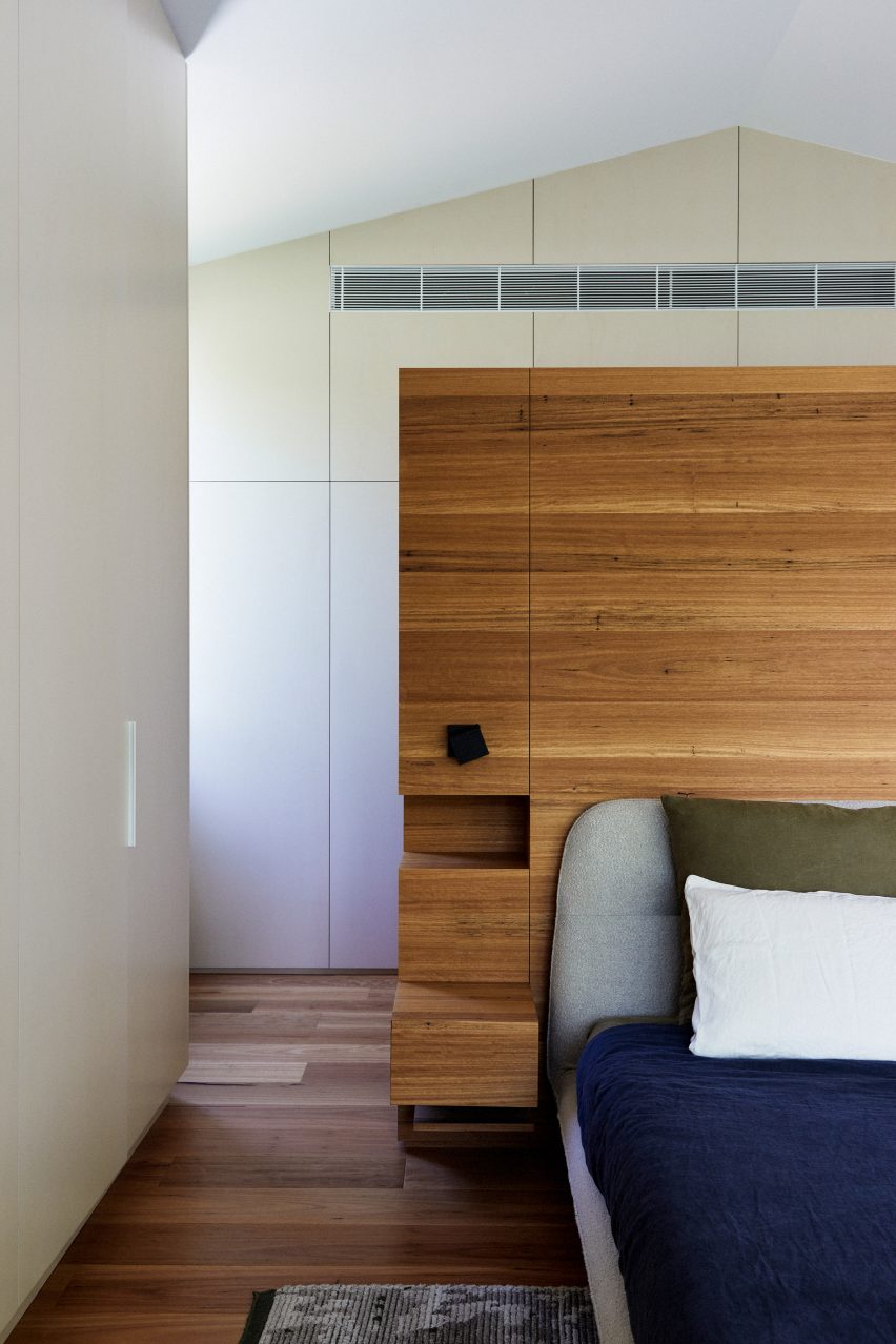 Bedroom in the eaves of the home
