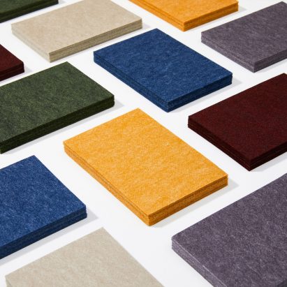 Autex adds colours informed by 1970s nostalgia and earthy hues to acoustic panel range