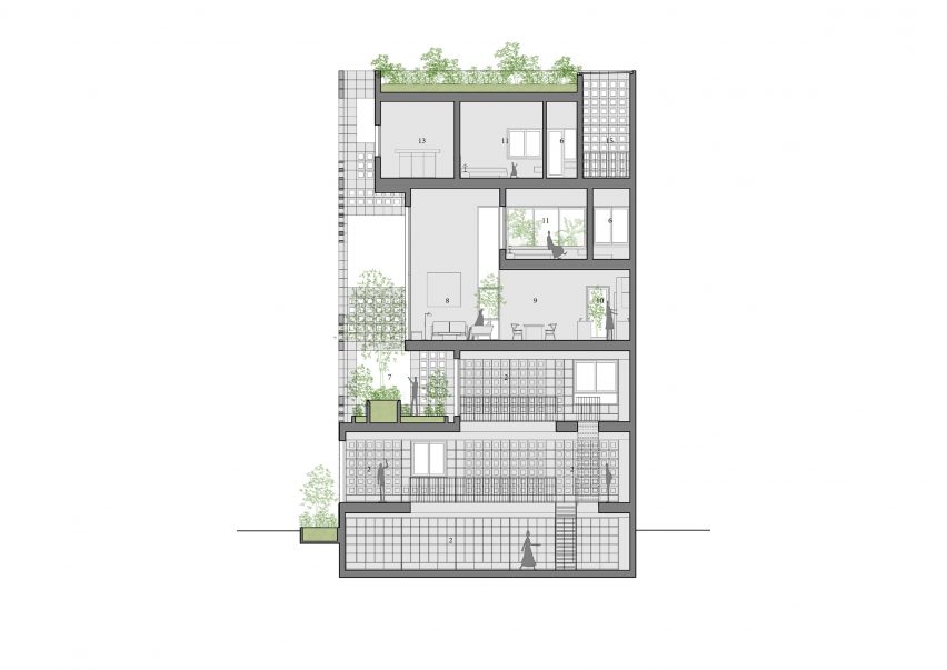 Section of Bat Trang house