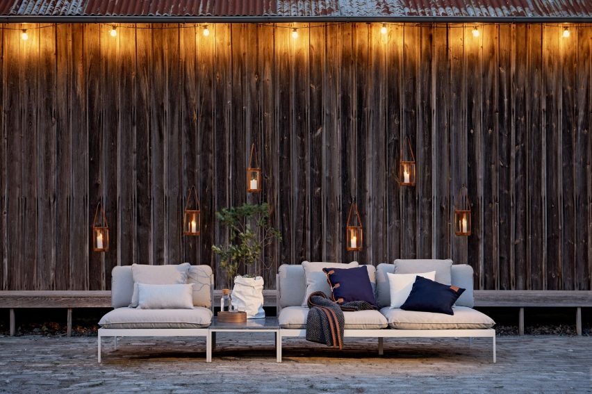 Bonan by Studio Norrlandet for Skargaarden on an outdoor garden deck