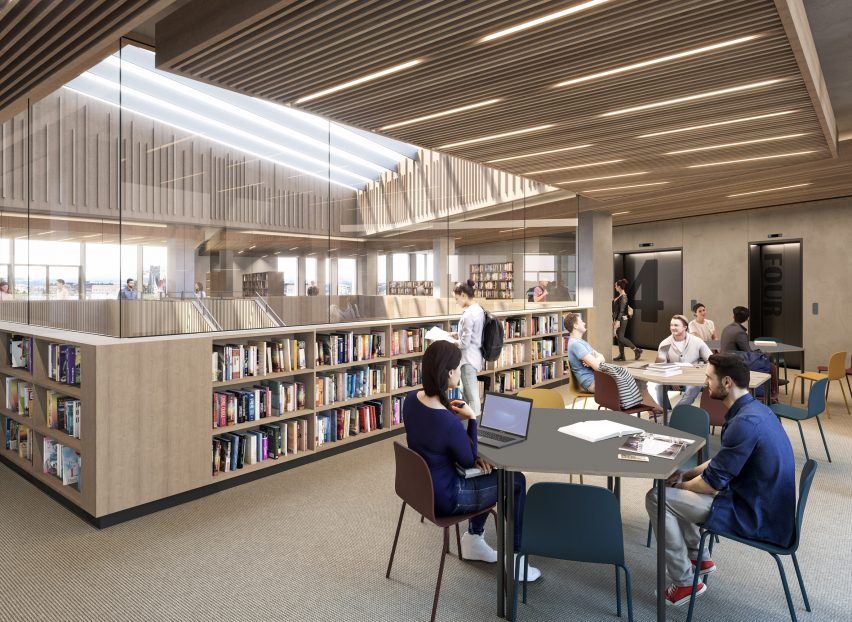 Bristol University library by Hawkins/Brown and Schmidt Hammer Lassen