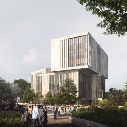 Bristol University library by Hawkins/Brown and Schmidt Hammer Lassen
