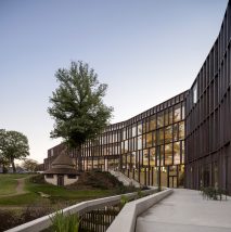 Historic buildings against new offices