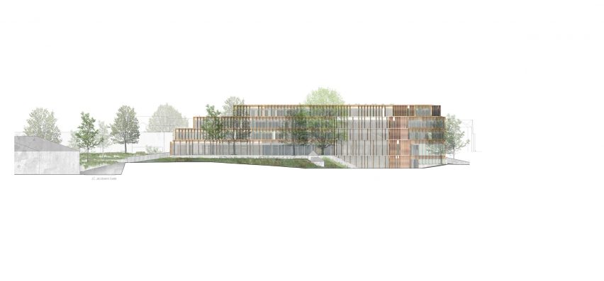 Carlsberg HQ elevation