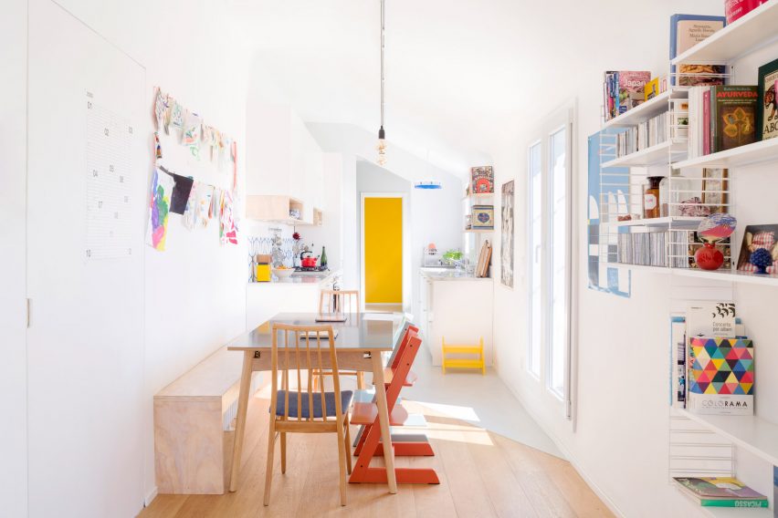 Dining space in Casa ai Bailucchi by llabb