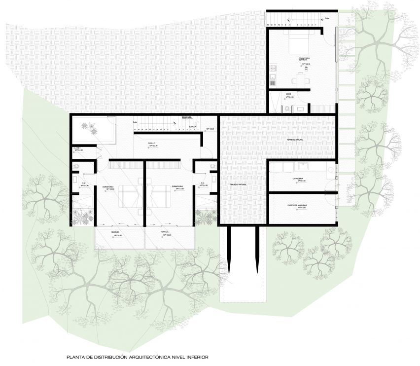 Main level plans