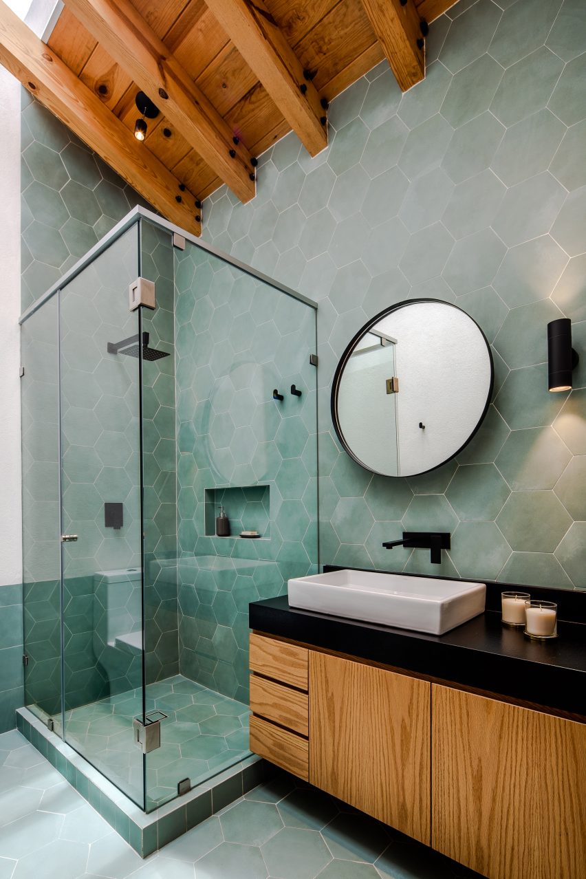The bathroom