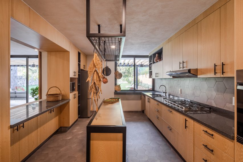 Casa Texcal's kitchen
