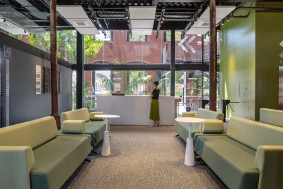 Interiors of Cassina Innovation House