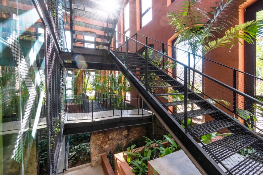 The interiors of Cassina Innovation House