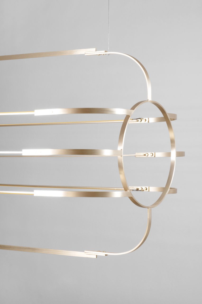 Charlotte pendant light by Daniel Becker Studio