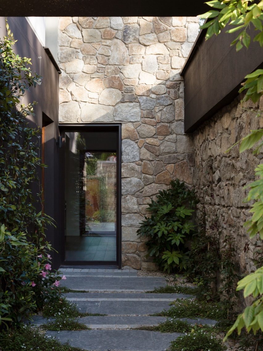 Front door to Corner House by Studio 304