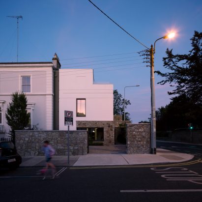 Facade of Corner House by Studio 304
