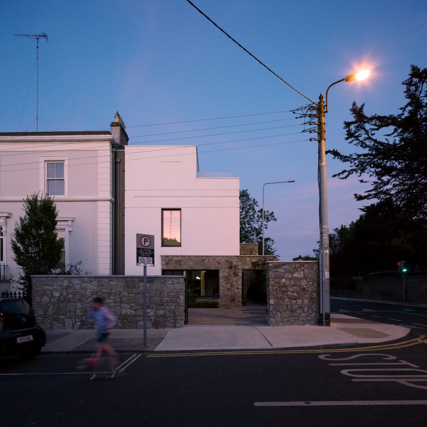 Facade of Corner House by Studio 304