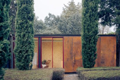 Exterior of cabin