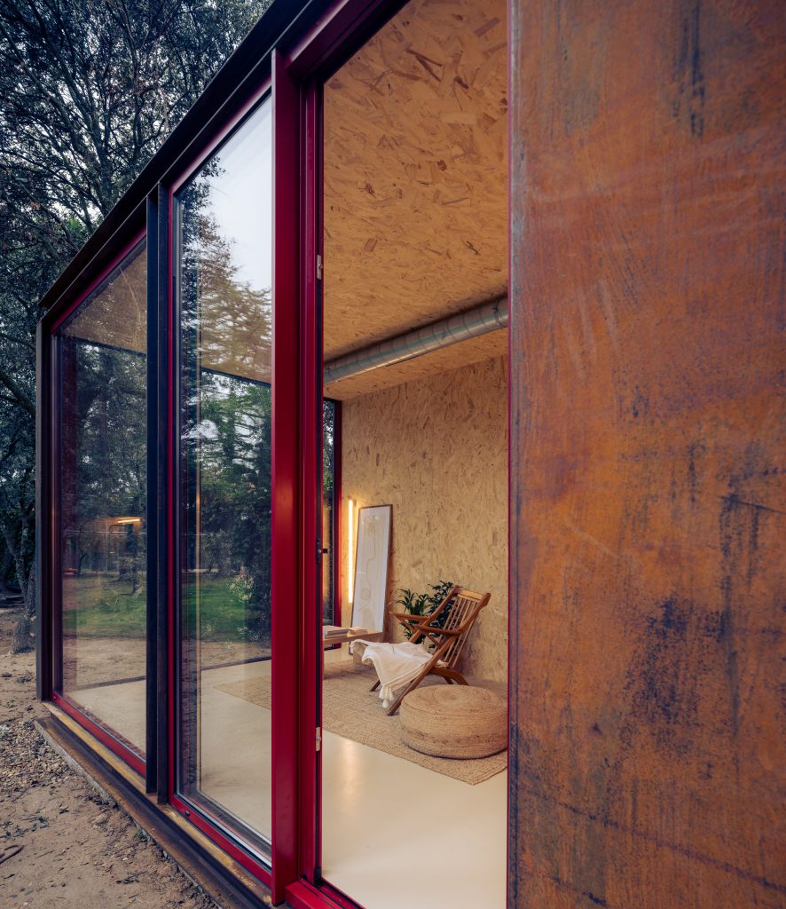 View into Tini cabin