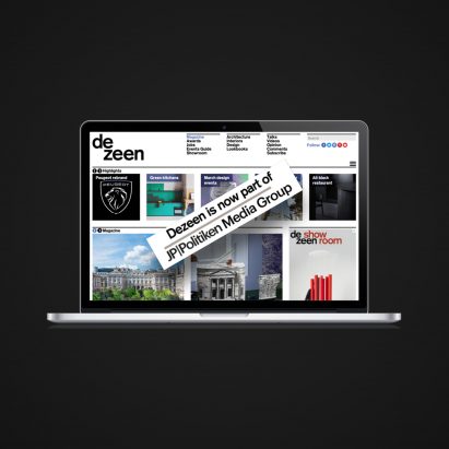 Dezeen acquired by JP/Politiken Media Group