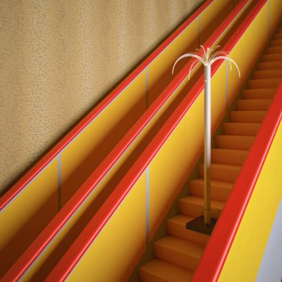 Duyi Han designed the project for Brooklyn's Superhouse gallery