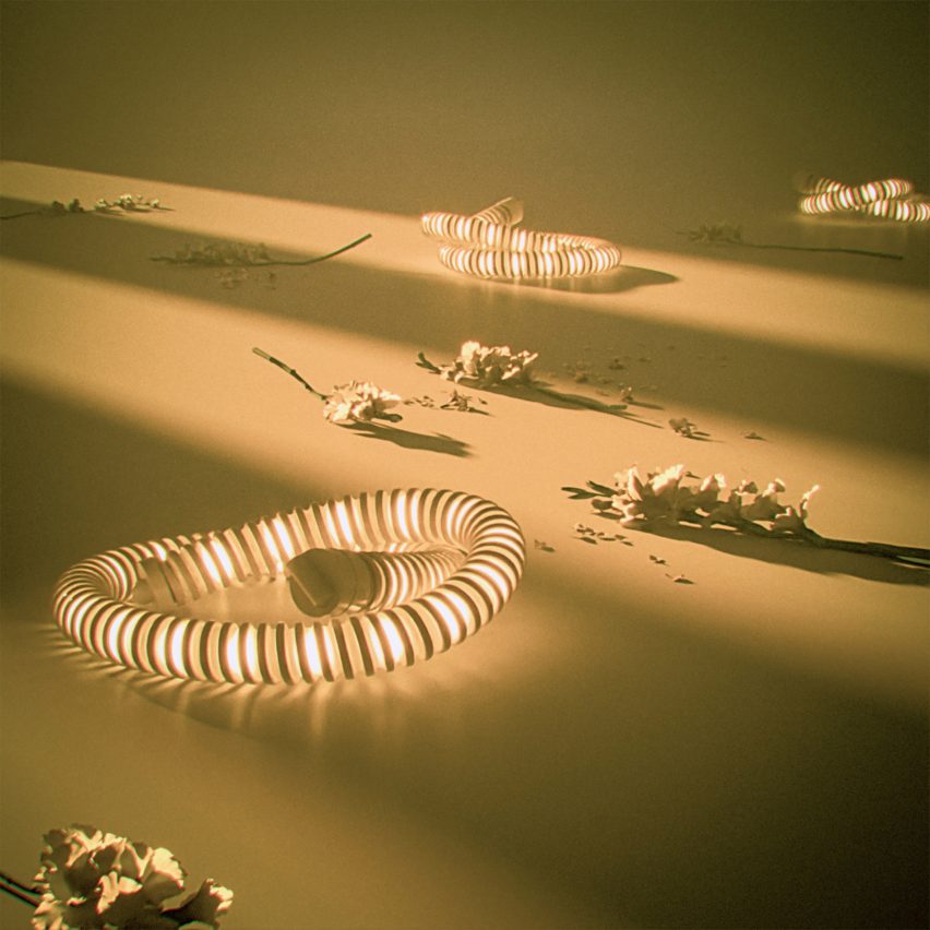 The renderings are for a virtual exhibition